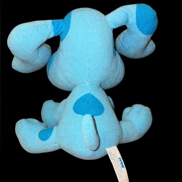 Vintage Blues Clues Dog Plush Toy 1997 Tyco Pose A Blue Stuffed Animal - Picture 2 of 2